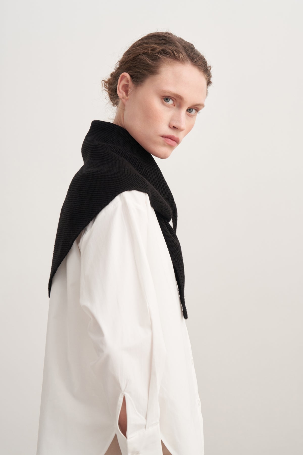 Kadın Triko Bandana Siyah