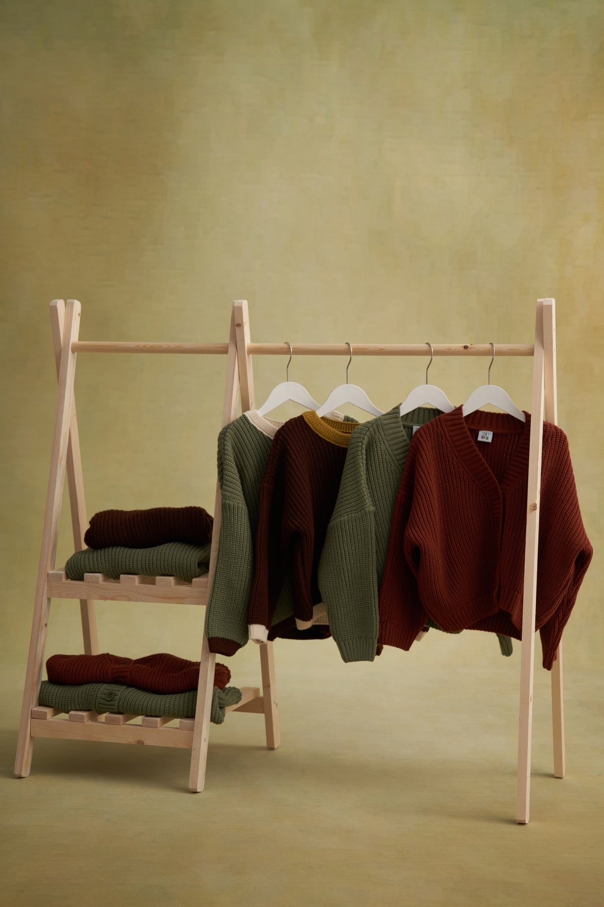 Çocuk Triko Hırka Kiremit