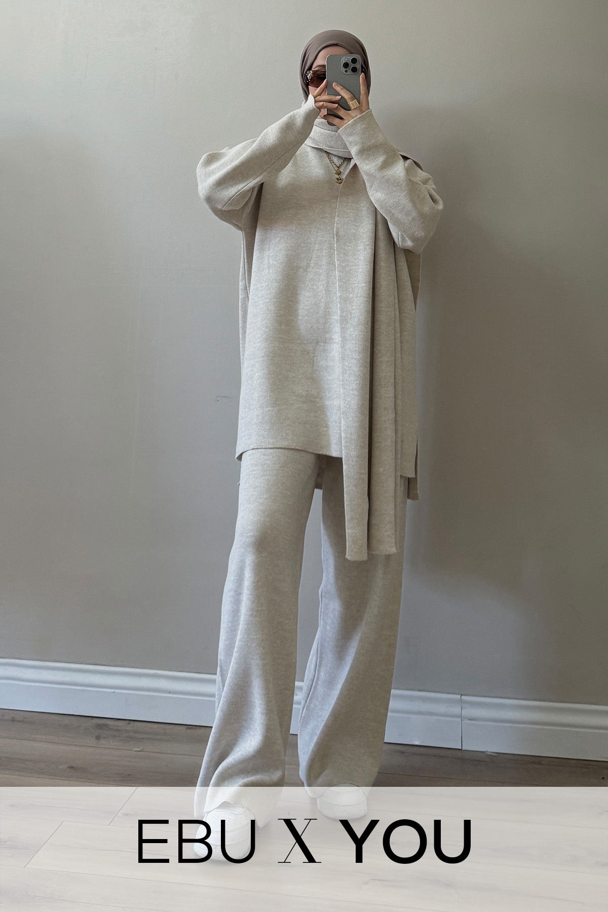 Kadın Soft Triko Kazak Taş