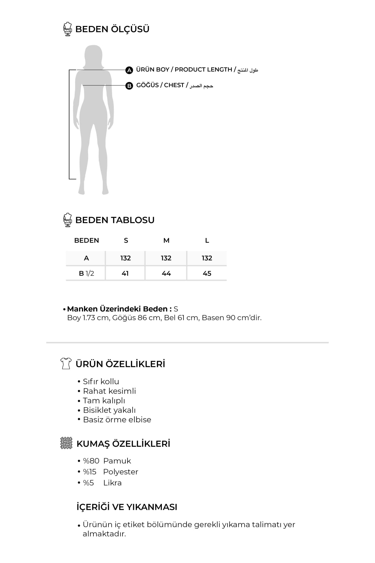 Kadın İnterlok Sıfır Kol Elbise Lacivert