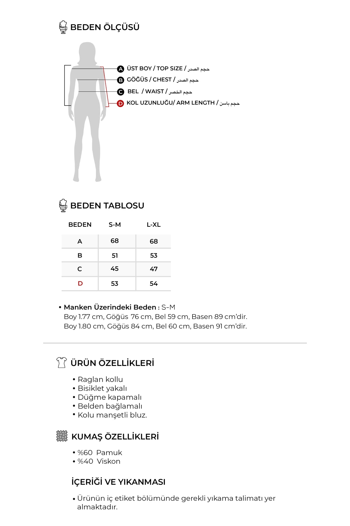Kadın Dökümlü Pamuklu Bel Bağlamalı Kısa Bluz Haki