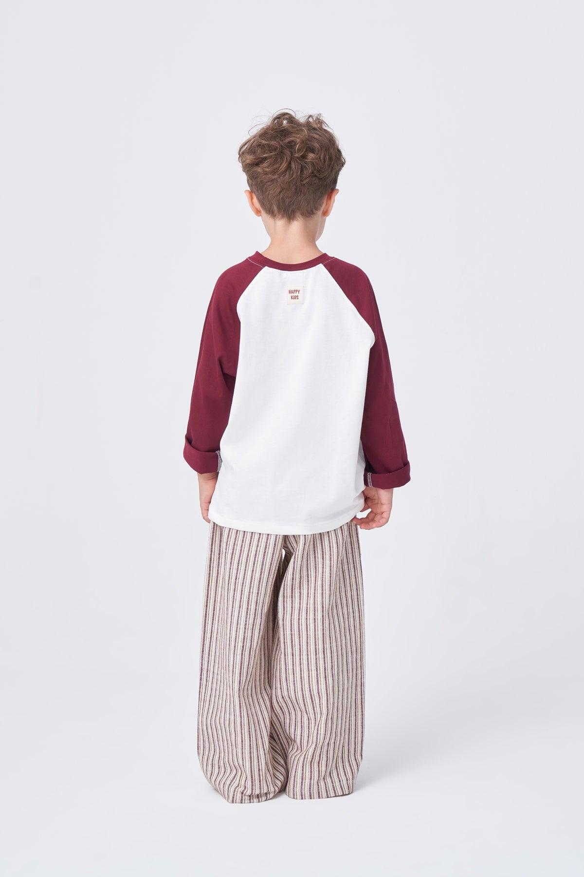 Unisex Çocuk Uzun Kol Sweat Bordo