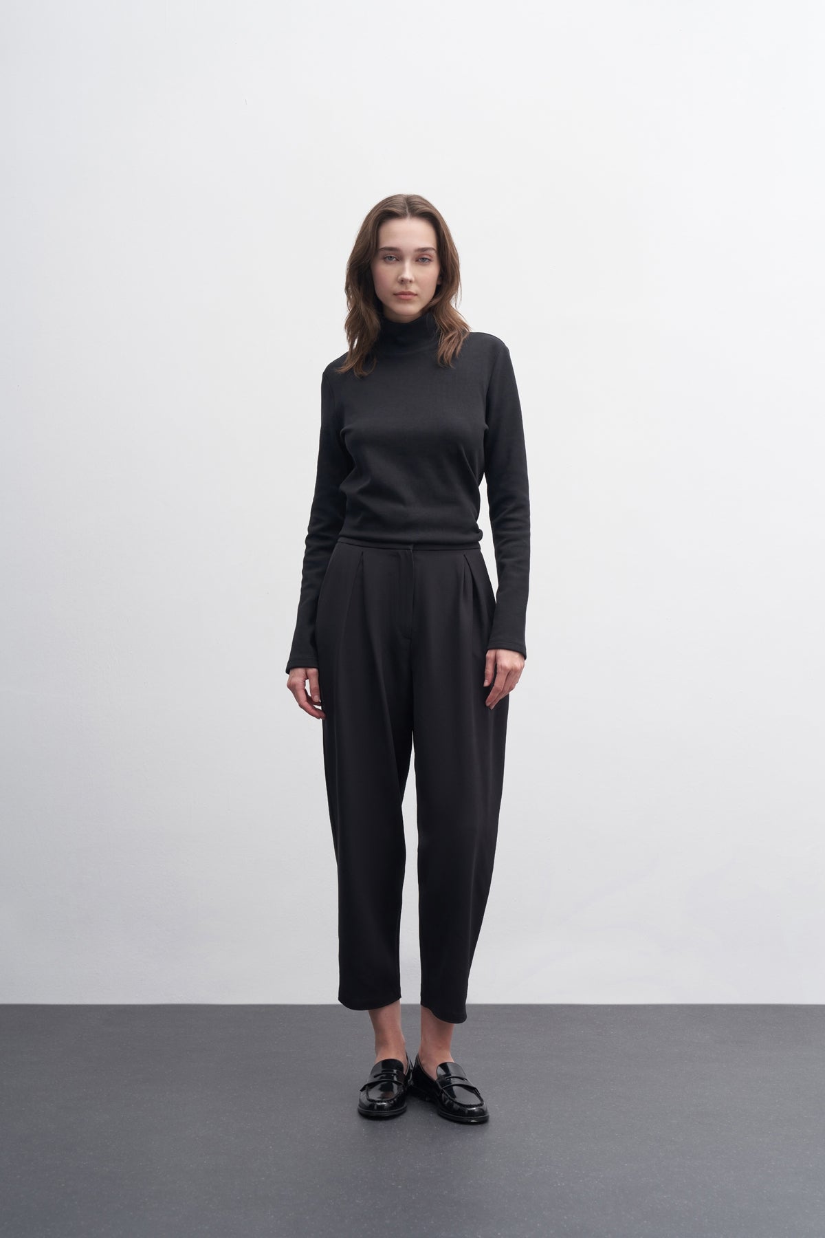 Kadın Slouchy Pantolon Siyah