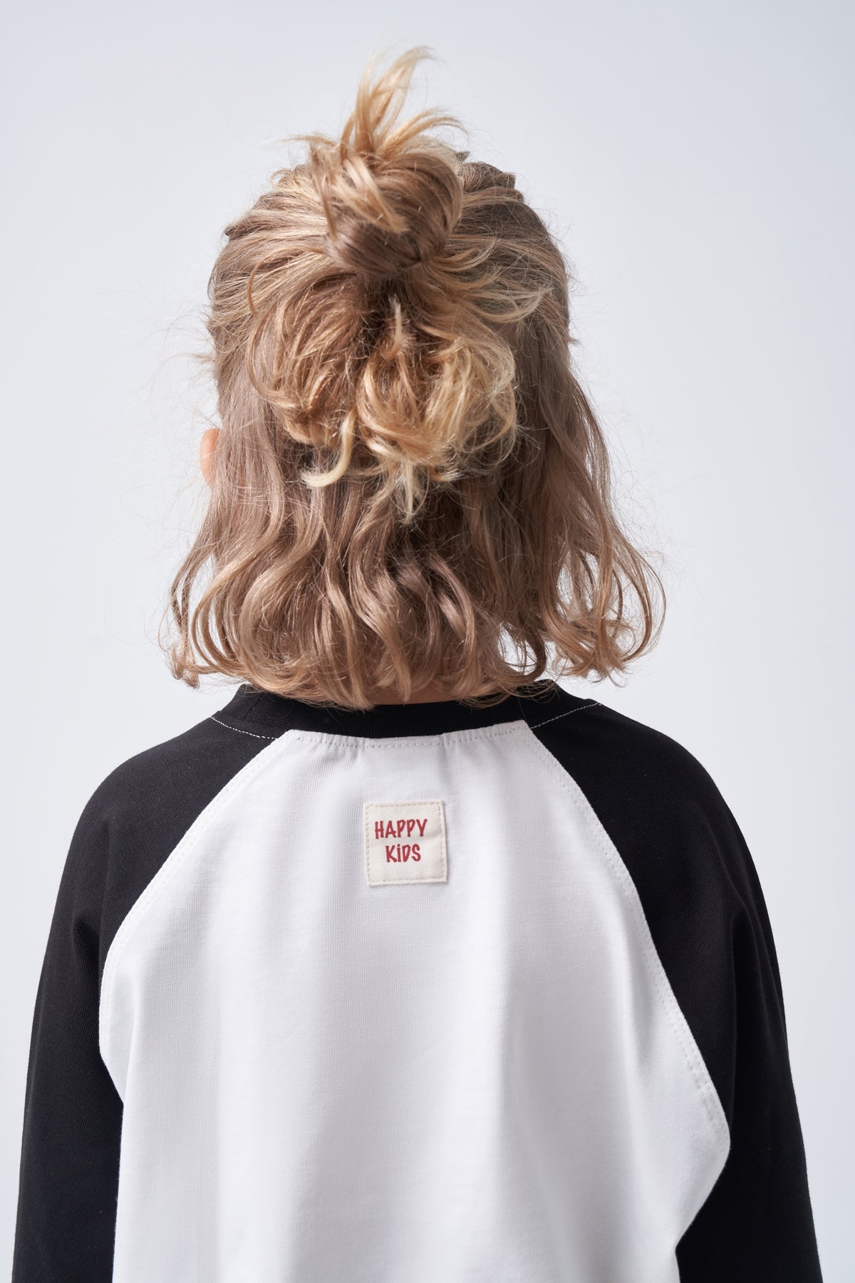 Unisex Çocuk Çizgili Pantolonlu Takım Siyah