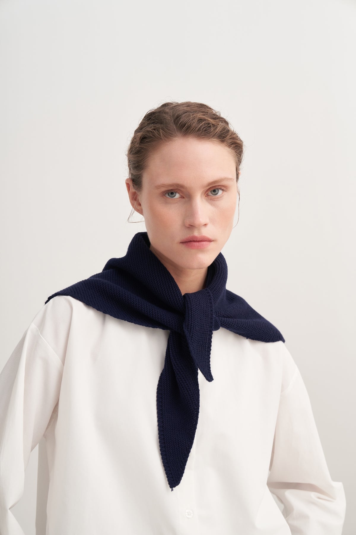 Kadın Triko Bandana Lacivert