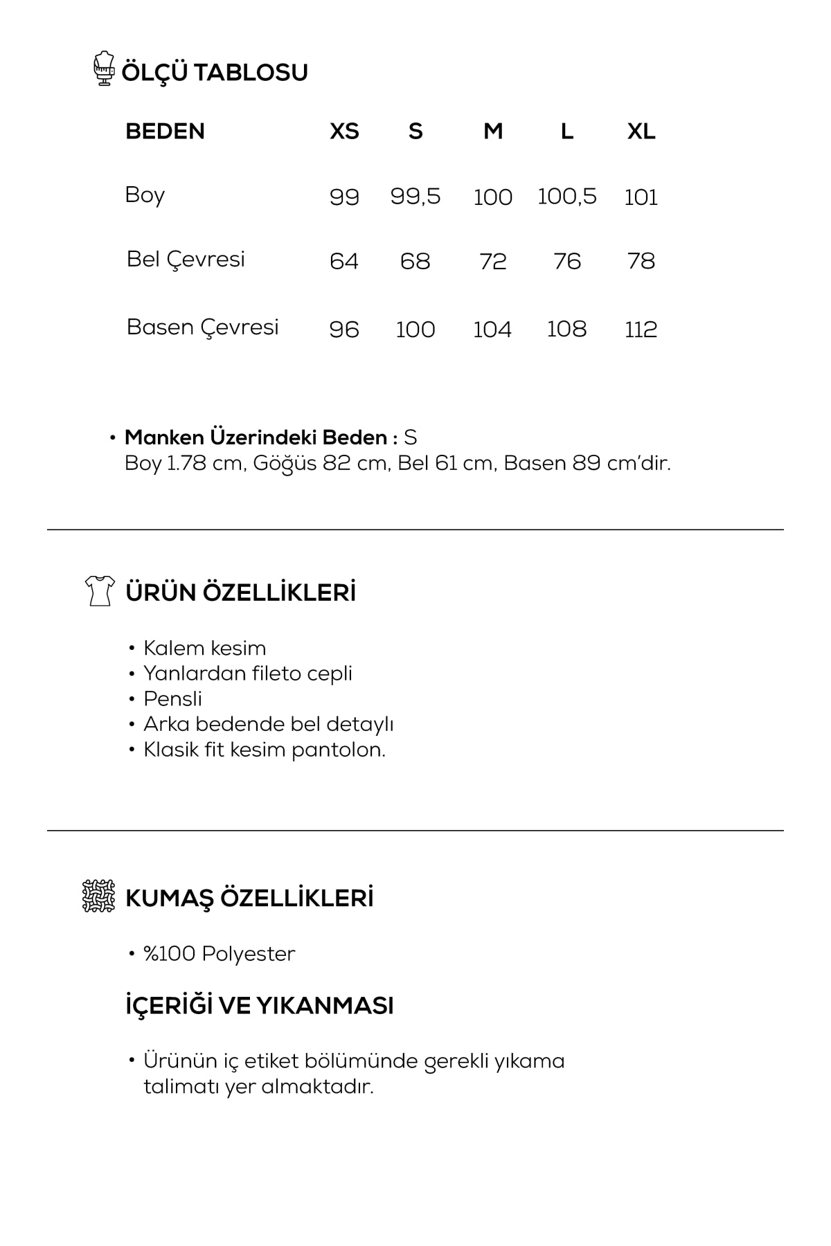 Kadın Pensli Yüksek Bel Fit Pantolon Çikolata Kahve