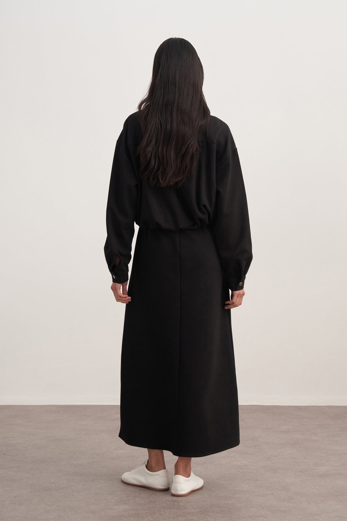 Kadın İnterlok Bomber Ceket Siyah