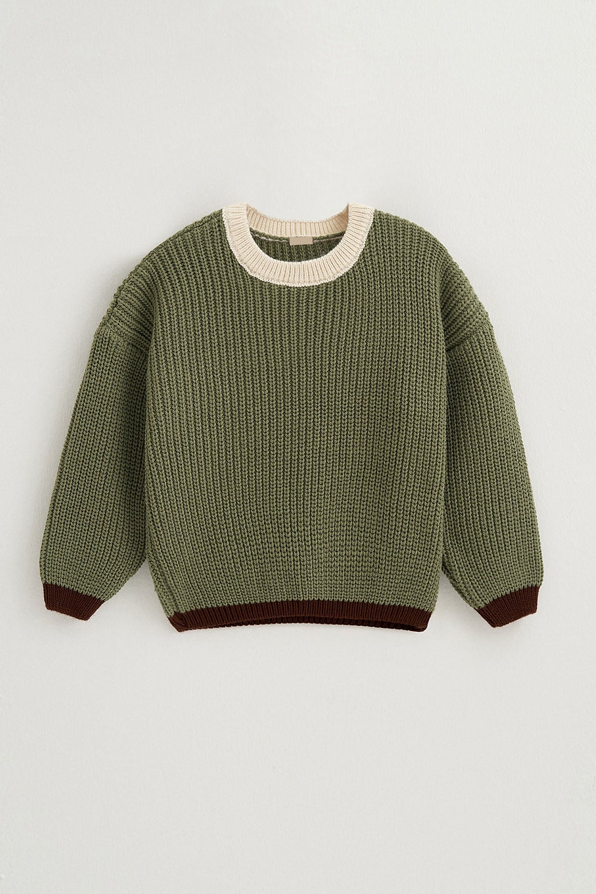 Çocuk Triko Kazak Yeşil