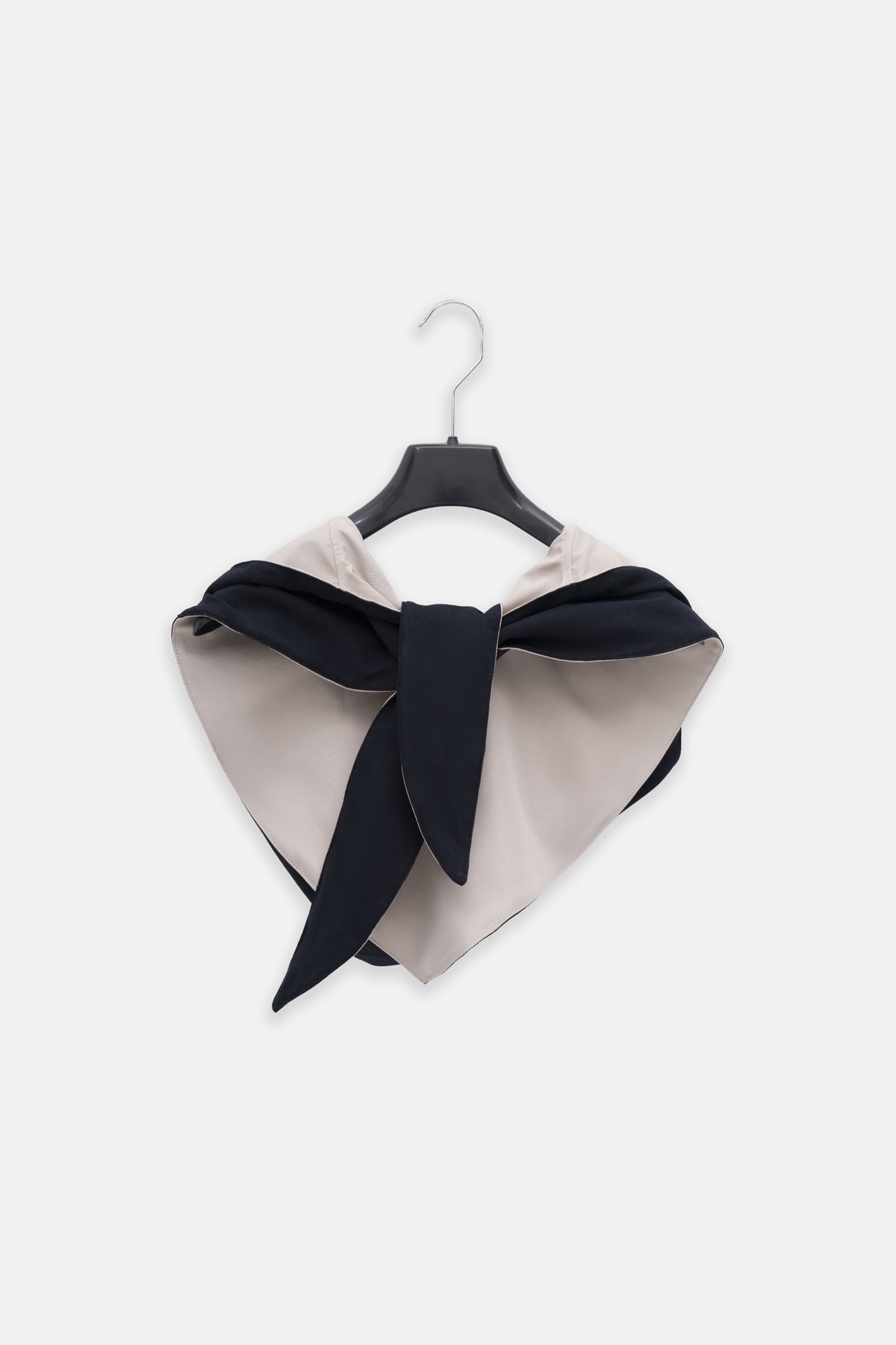 Kadın Şapkalı Omuz Şalı Lacivert