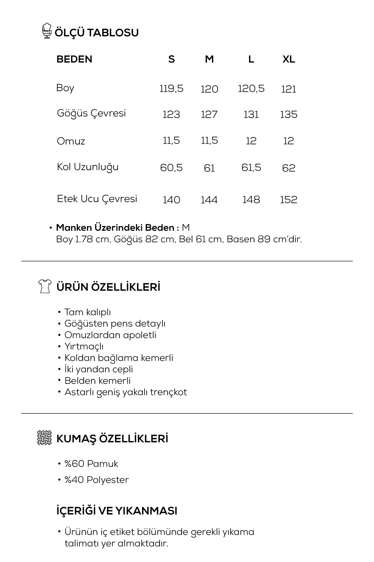 Kadın Geniş Yakalı Basic Trençkot Camel