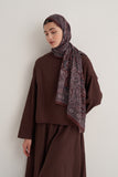 Kadın Soft Dream Desen Şal Bordo