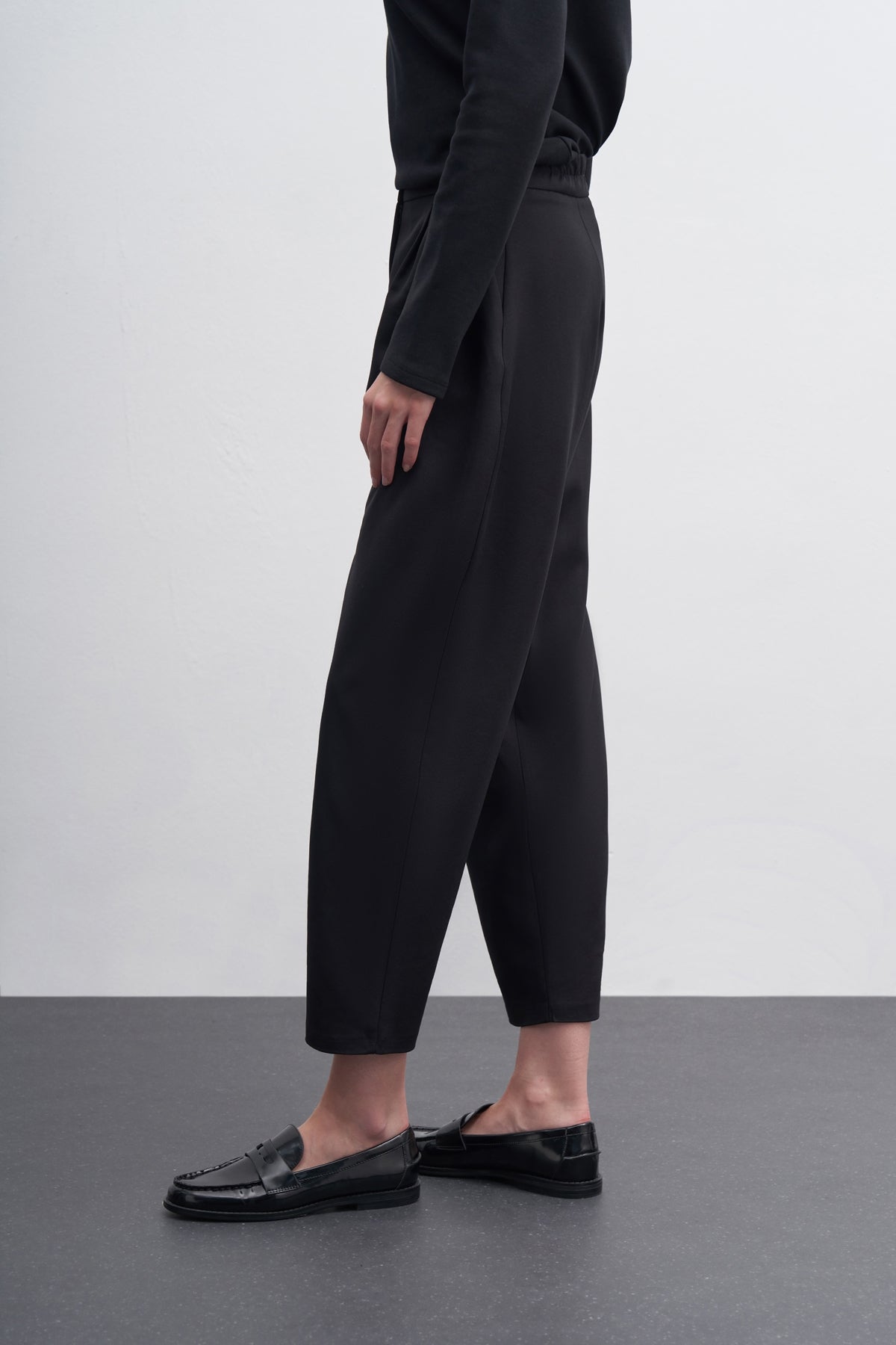 Kadın Slouchy Pantolon Siyah