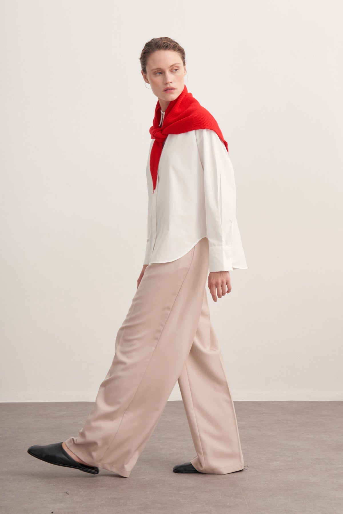 Kadın Triko Bandana Kırmızı