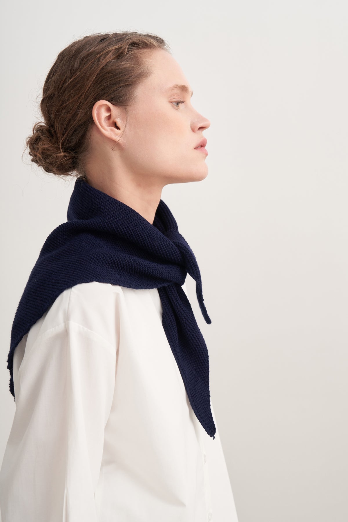 Kadın Triko Bandana Lacivert