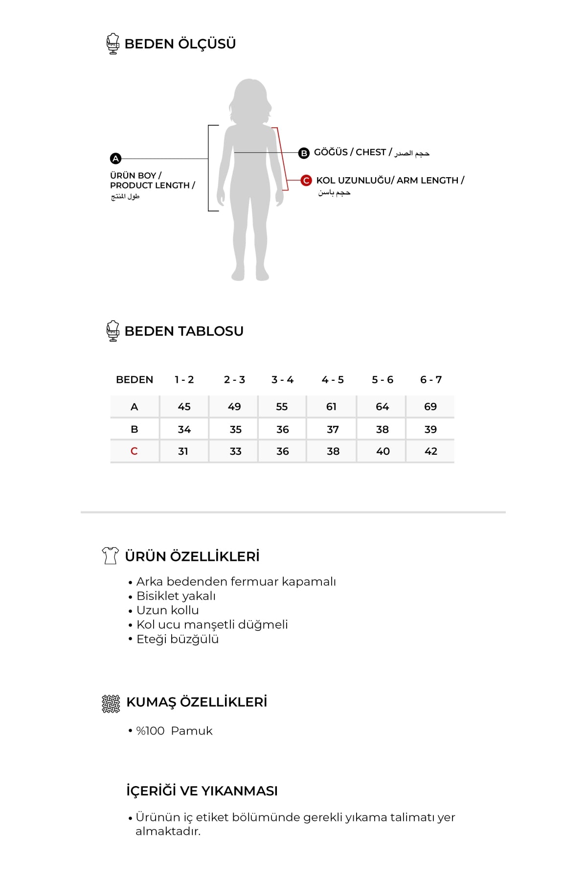 Kız Çocuk Poplin Elbise Pembe Çıtır Çiçek Desenli